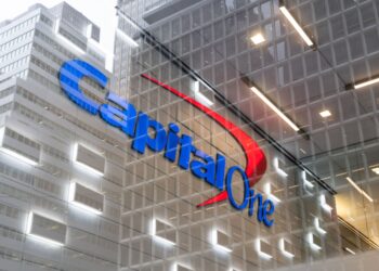 A Capital One bank branch in New York, US, on Tuesday, Jan. 23, 2024. Capital One Financial Corp. is scheduled to release earnings figures on January 25. Photographer: Jeenah Moon/Bloomberg